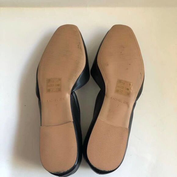RACHEL ZOE Elleanor Black Ballet Flats 7 NWOB - Picture 5 of 7